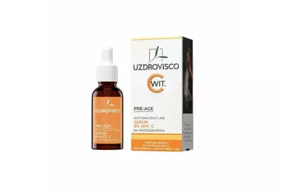 UZDROVISCO PRE-AGE SERUM CWIT 9% WIT C 30ML