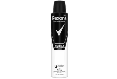 REXONA MEN INVISIBLE B&amp;W SPRAY 200ML