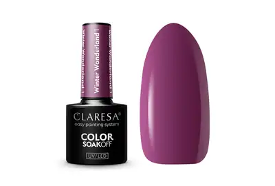 Claresa Lakier hybrydowy Winter Wonderland Zestaw 1 + 2 + 3 + 4 + 5 + 6 + 7 + 8 + 9 + 10 SoakOff UV/LED 10x5g
