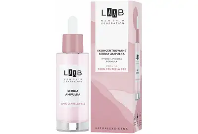 AA LAAB Skoncentrowane serum-ampułka - Hydrolipidowa formuła Kwas HA, 100% Centella B12