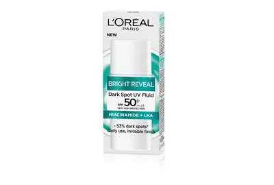 Loreal Bright Reveal Redukujący przebarwienia UV Fluid do twarzy SPF50+ 50ml