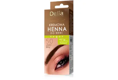 DELIA HENNA KREMOWA JASNY BRAZ