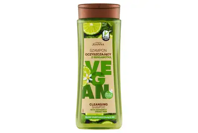 Joanna Vegan Szampon oczyszczający z bergamotką - włosy przetłuszczające się 300ml
