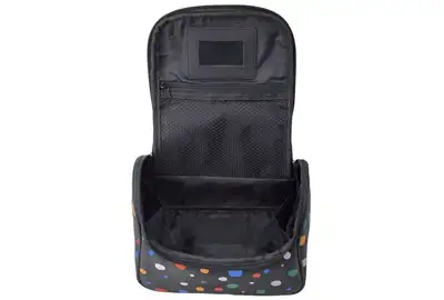 Noble Dots D002 Kosmetyczka z lusterkiem - kuferek XL