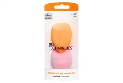 REAL TECHNIQUES MIRACLE COMP SPONGE + POWDER SPONG