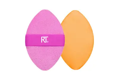 Real Techniques Miracle Powder Puff Aplikator do pudru i gąbka do makijażu 2w1