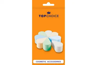 Top Choice Gąbeczki do makijażu - 8 sztuk