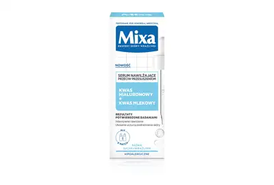 Mixa Serum nawilżające przeciw przesuszeniom - Kwas hialuronowy+Kwas mlekowy 30ml