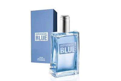 AVON Zestaw INDIVIDUAL BLUE MEN EDT Woda toaletowa 100ml + Antyperspirant w kulce Roll-On 50ml