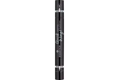 Essence Quick Wing! Dwustronny eyeliner ze stemplem w kształcie wing - 01 Black 3,5ml