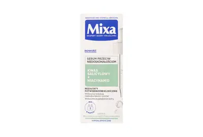 Mixa Serum przeciw niedoskonałościom - Kwas salicylowy+Niacynamid 