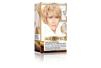 Loreal Age Perfect Farba do włosów - 9.13 Jasny Popielaty Blond 180ml