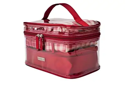 NOBLE KOSMETYCZKA RED ZESTAW 4 SZT