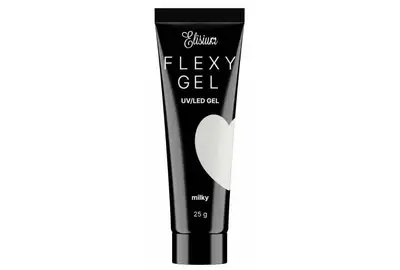 ELISIUM FLEXY GEL Żel do paznokci UV LED - MILKY 25g