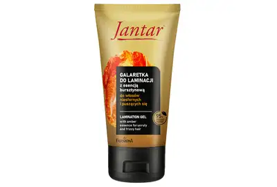 Farmona Jantar Zestaw do laminacji włosów - Szampon 300ml+Galaretka150g