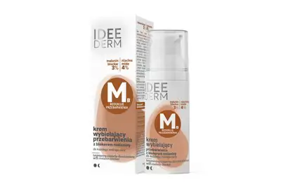 Ideepharm Krem wybielający przebarwienia z blokerem melaniny 50ml