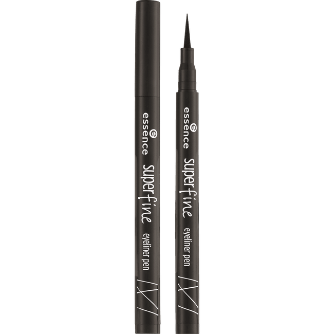 ESSENCE SUPER FINE EYELINER PEN Eyeliner w pisaku 01 DEEP BLACK 1ml