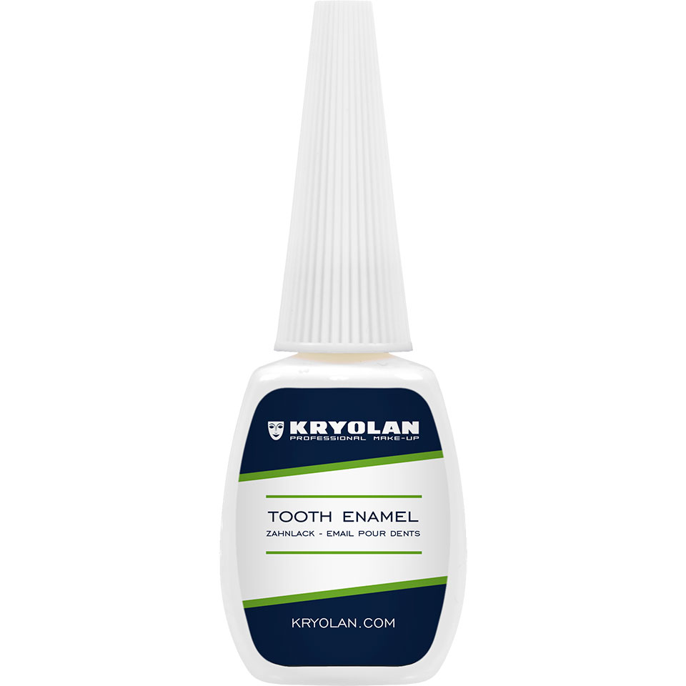 Kryolan Tooth Enamel Lakier koloryzujący do zębów White biały 12ml